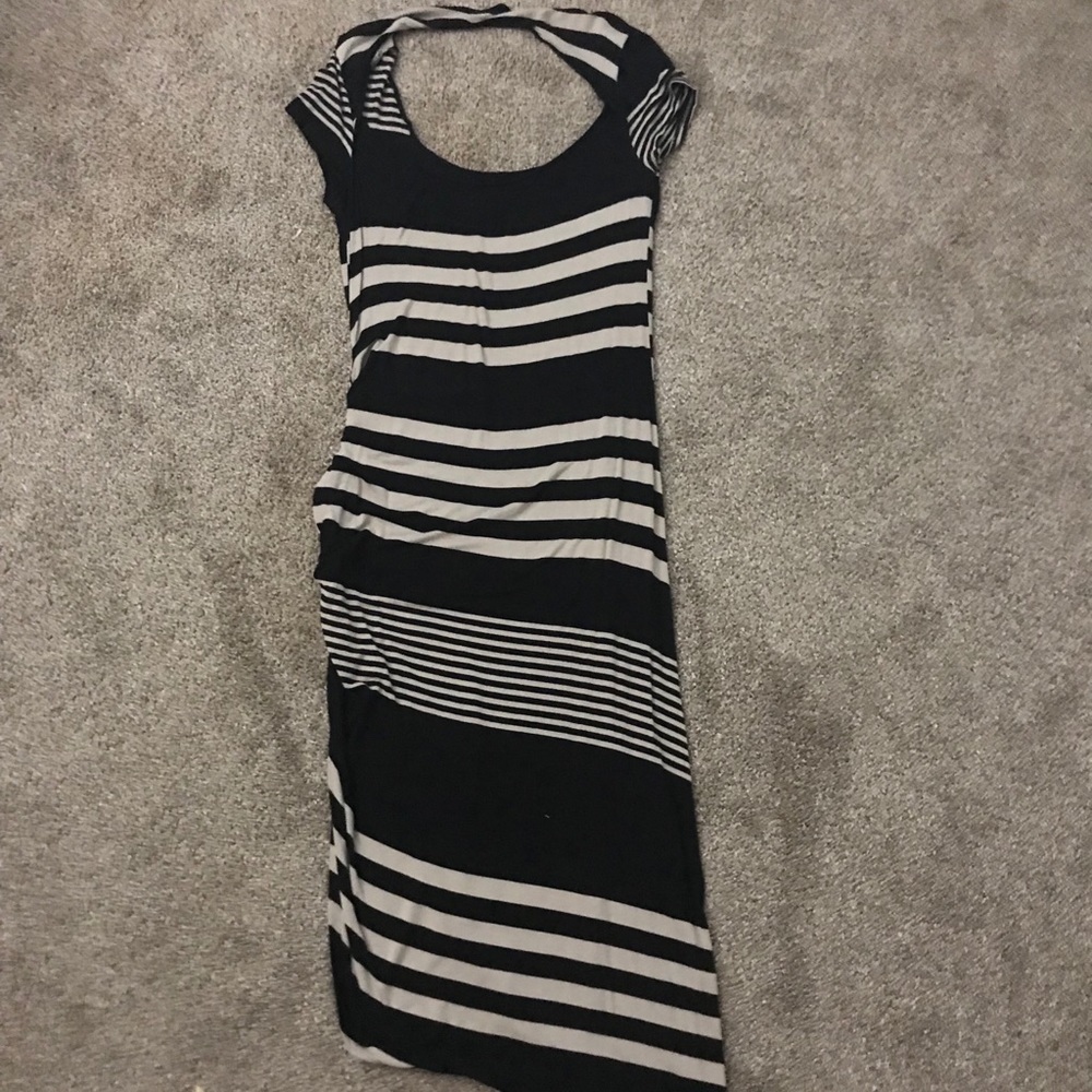 Black and Tan summer dress.